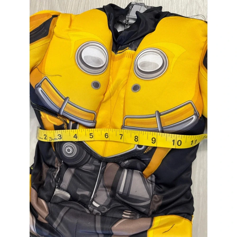 Transformers Bumblebee Boys Costume Disguise Halloween Cosplay Outfit Size S 2T